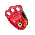 Bloczek DMM HITCH CLIMBER - Eccentric - czerwony