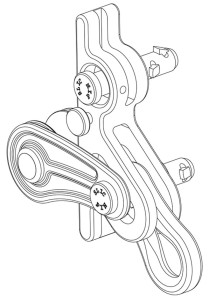 Zestaw dociskowy do ROPE RUNNER PRO (nr 11)