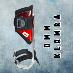 Drzewołazy DMM ALU PLUS klamra -  typ kolca ŚREDNIE