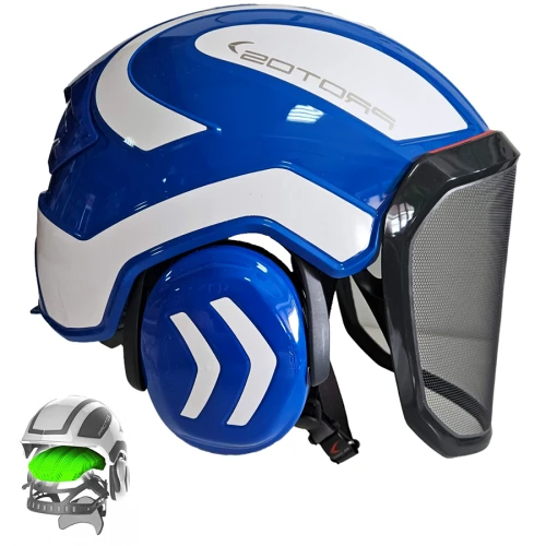 Kask Protos Integral ARBORIST niebiesko-biały