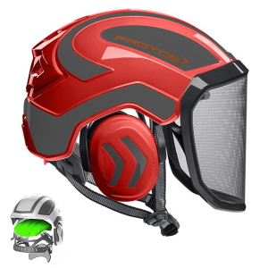 Kask Protos Integral ARBORIST czerwono-szary