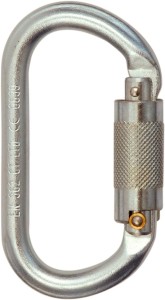 Karabinek stalowy Skylotec OVALSTEEL TW